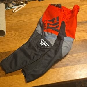 Fly Racing Pants 20 Kids Red Black Grey Bottoms Adjustable Waist